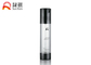 Round AS Black Cosmetic Bottle Packaging For Skin Care Cream , 15ml 30ml 50ml